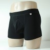 Black Anatomical Boxer Briefs | SABORDS® Made in France