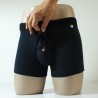 Black Anatomical Boxer Briefs | SABORDS® Made in France