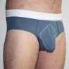 Slip  sabords bleu pierre / lillas
