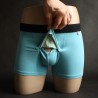Turquoise Anatomical Boxer Briefs | SABORDS® Patented Underwear
