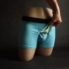 Turquoise Anatomical Boxer Briefs | SABORDS® Patented Underwear