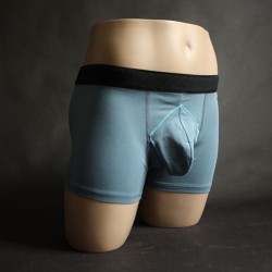 Boxer bleu pierre /...