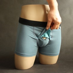 Boxer bleu pierre /...