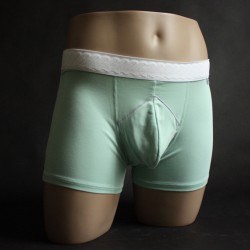 BOXER sabords VERT / LILLAS