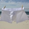 White Anatomical Boxer Briefs | SABORDS® Made in France
