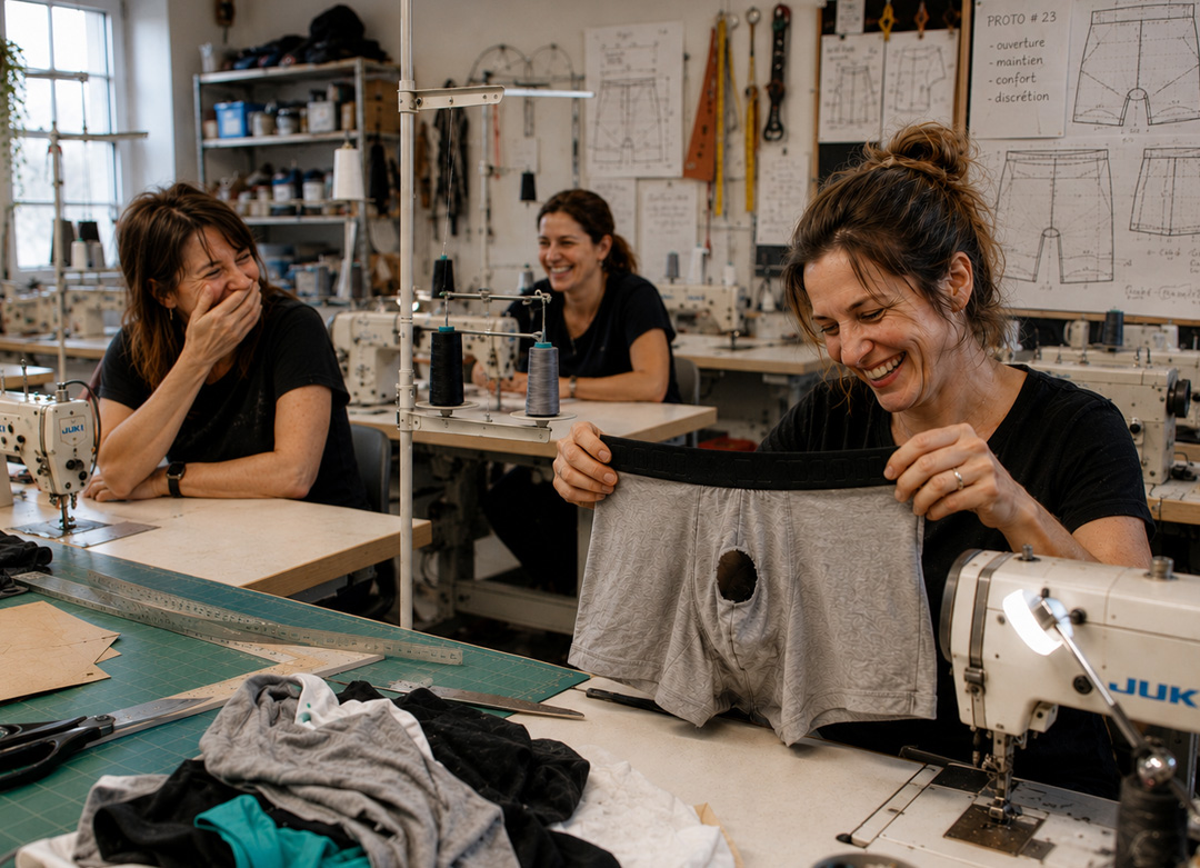 quand les couturières découvrent le boxer sabords