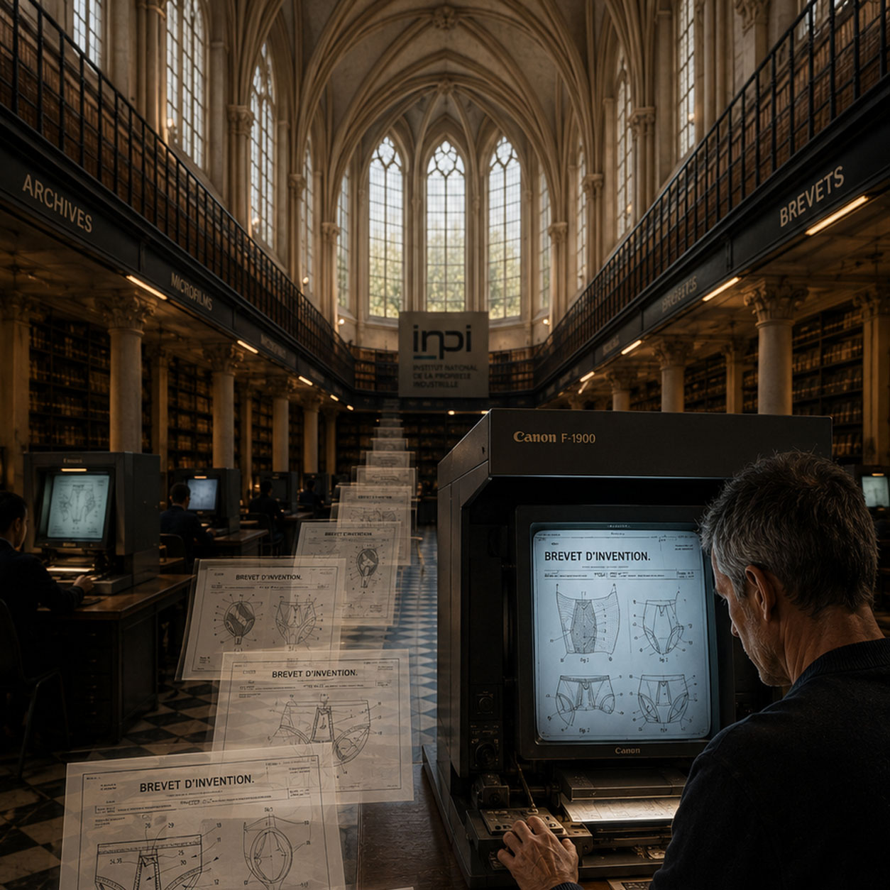 Searching Patent Archives at the French Patent Office