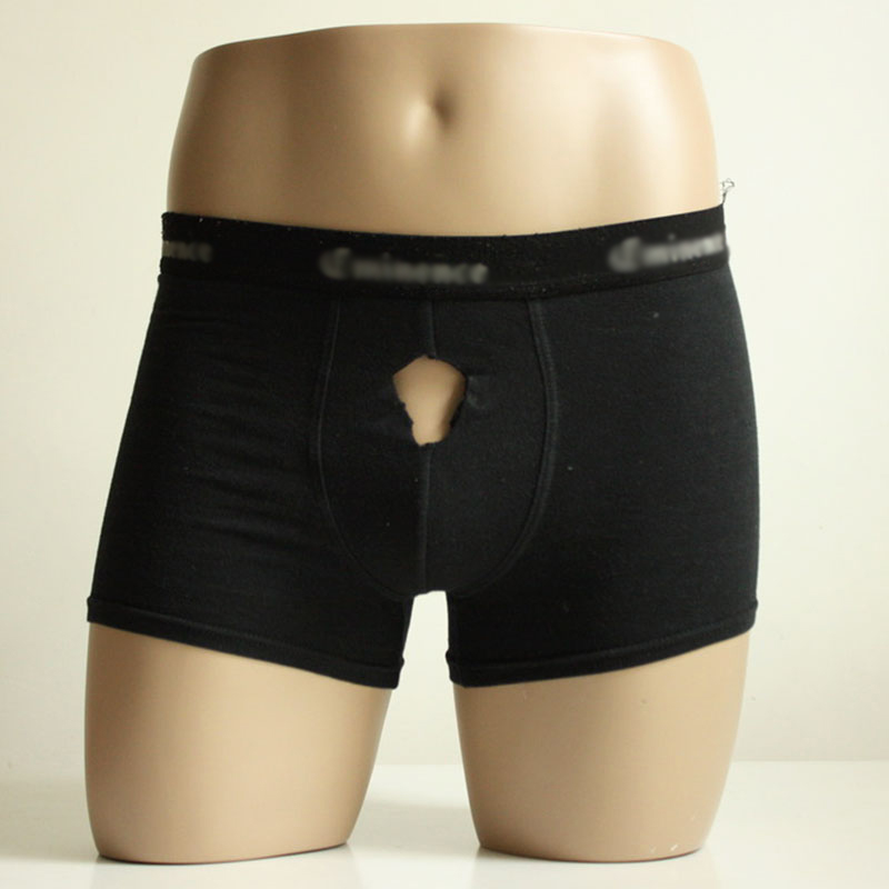 prototype boxer noir sabords ouverture frontale