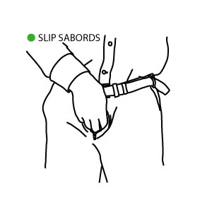 boxer sabords gestuelle pour ranger le pénis habillé en pantalon gestuelle technique