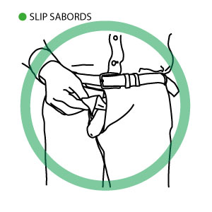 sortie de verge slip sabords
